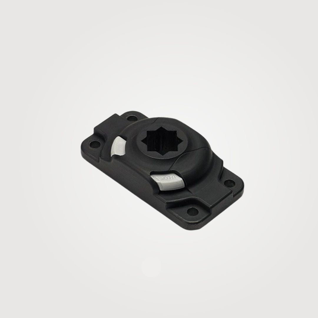 Railblaza StarPort HD Black — heavy-duty StarPort base