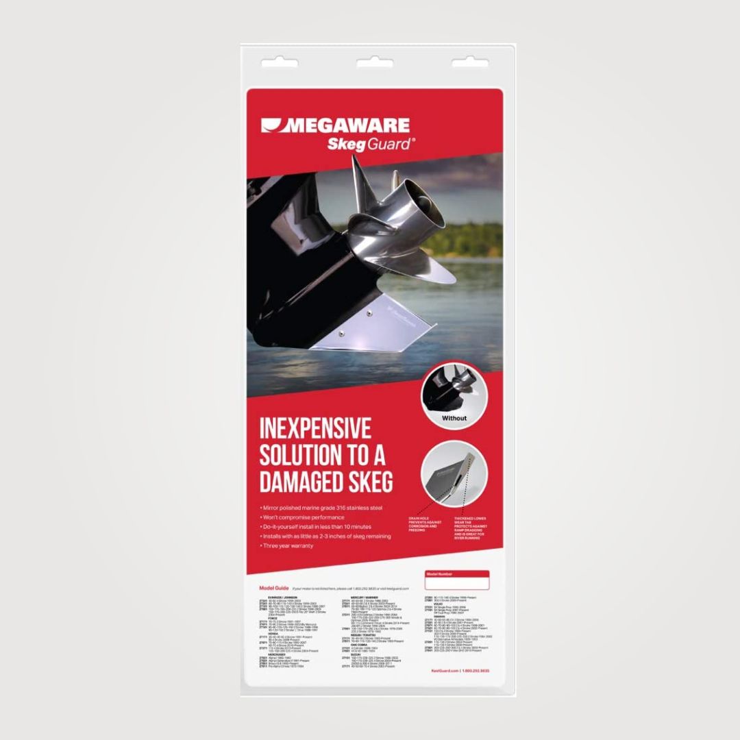 Megaware SkegGuard 27412 — skeg protection