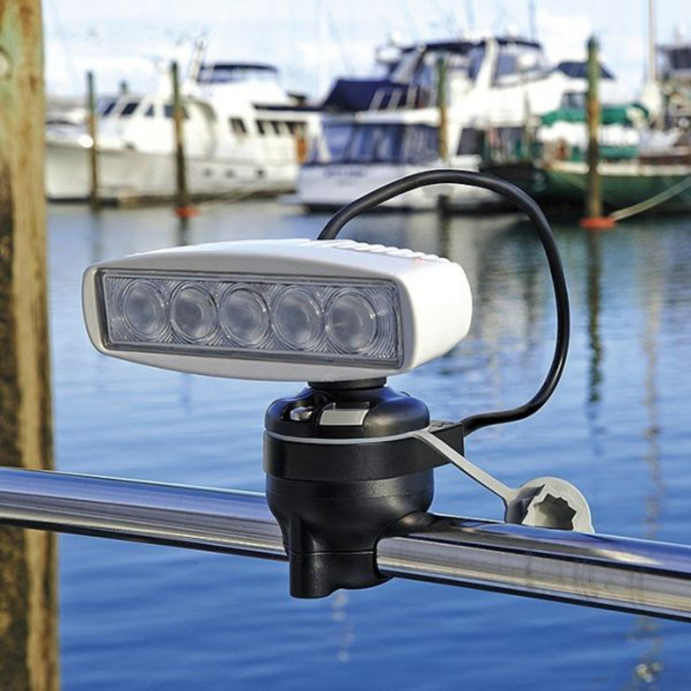 Railblaza ESeries 12V 3amp DC Inlet StarPort Black — cable entry mount (view 2)
