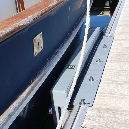 Outils oceans Gray Rigid Boat Fender — boat fender (view 2)