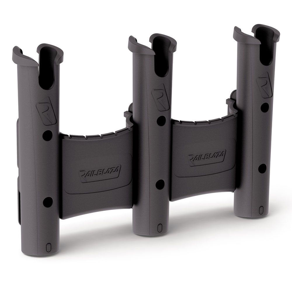 Railblaza RodStow Rod Holder triple with caddy — triple rod holder with tackle caddy (view 4)