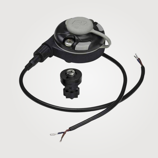 Railblaza ESeries 12V 3amp DC Inlet StarPort Black — cable entry mount