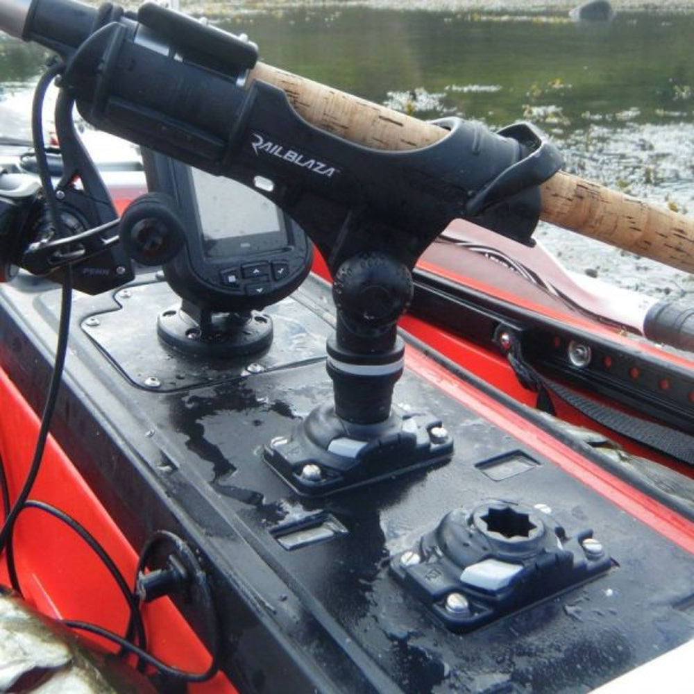 Railblaza StarPort HD Black — heavy-duty StarPort base (view 2)