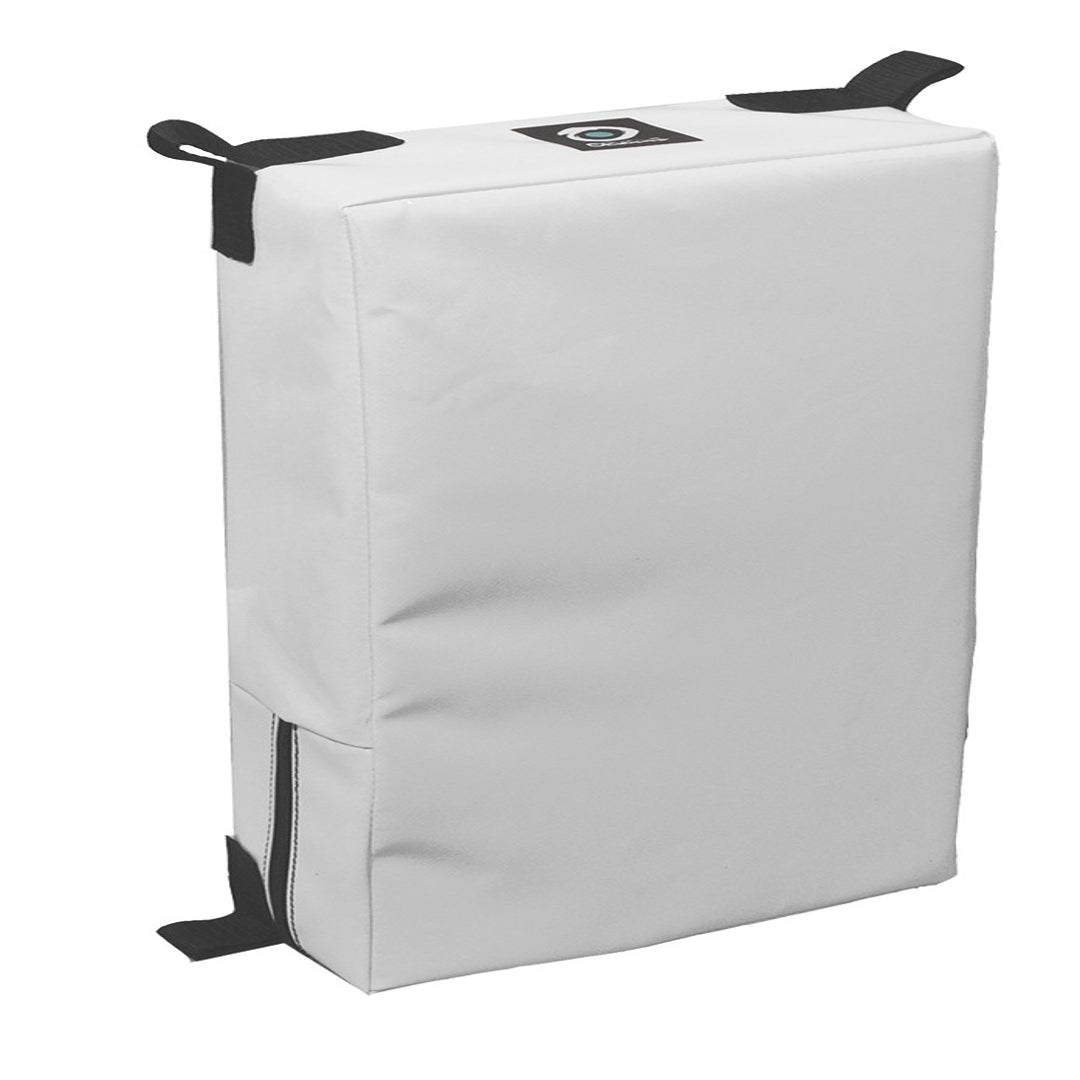 Outils Oceans White Rigid Boat Fender — boat fender (view 3)